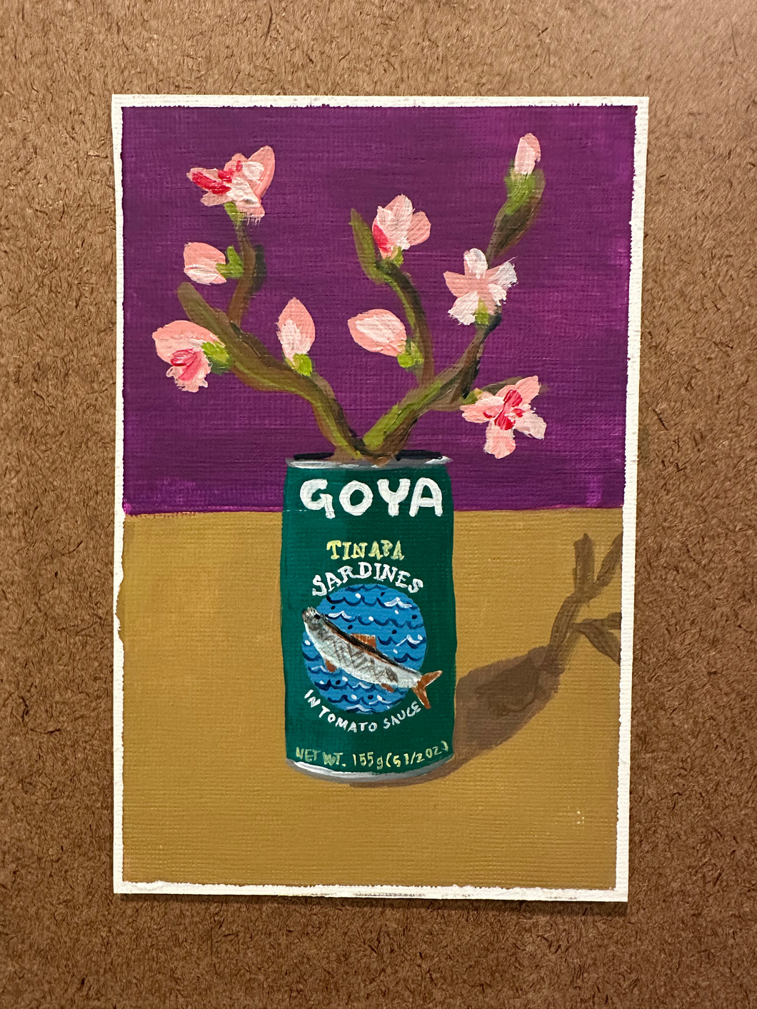 Flowers in Cans Original: Goya Sardines