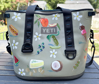 Custom Painted YETI Cooler Bag