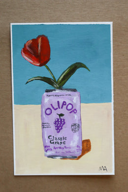 Flowers in Cans Original: Grape Olipop