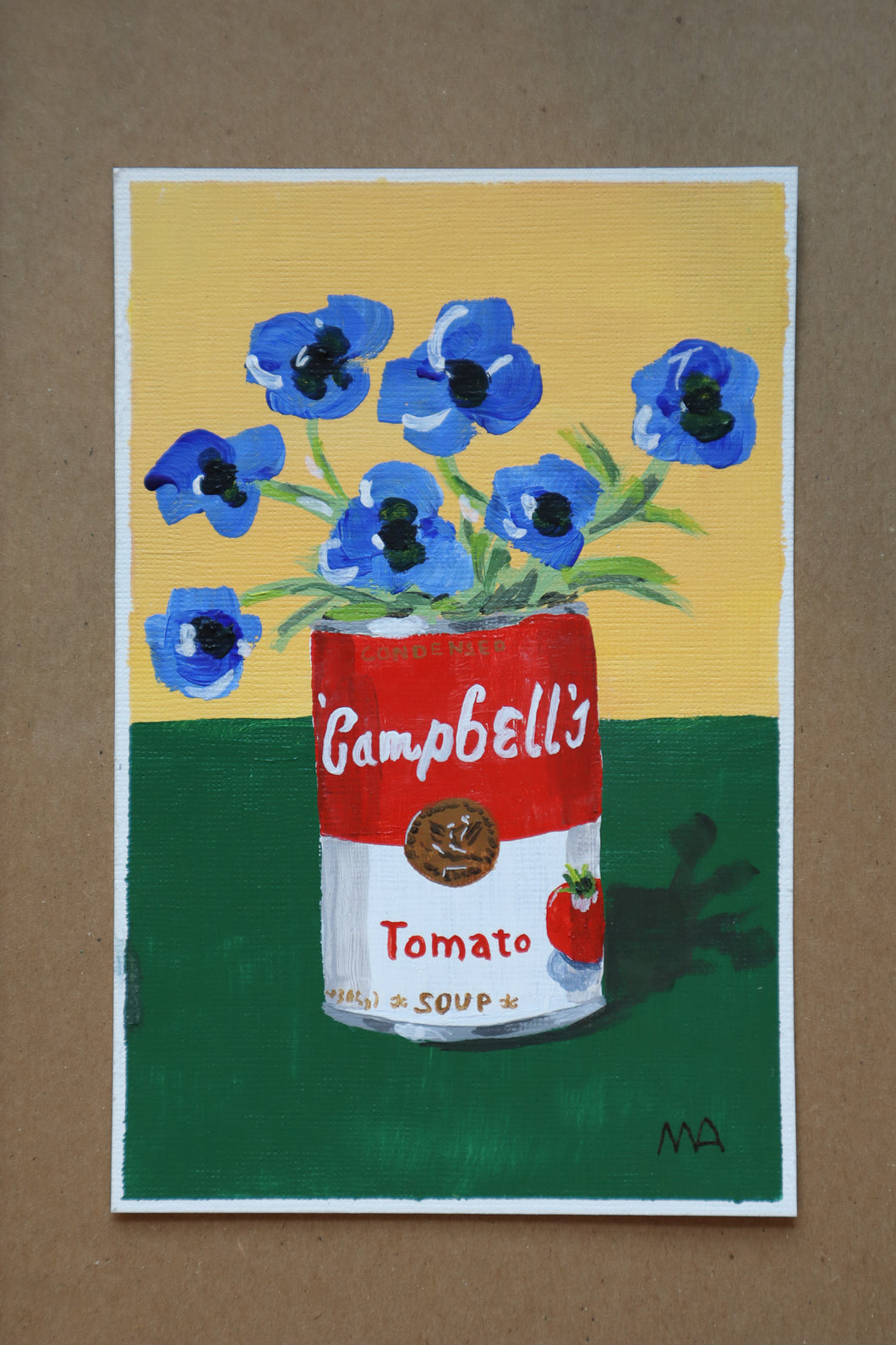 Flowers in Cans Original: Campbell's