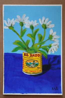 Flowers in Cans Original: El Pato
